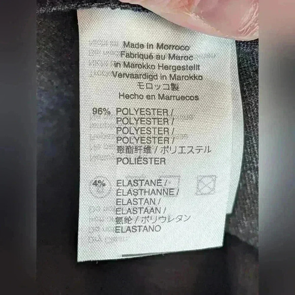 J Crew 365 Mock Neck Sleeveless Top Small Dark Charcoal Gray Business Casual - Picture 11 of 13